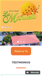 Mobile Screenshot of fincahotellamanuela.com